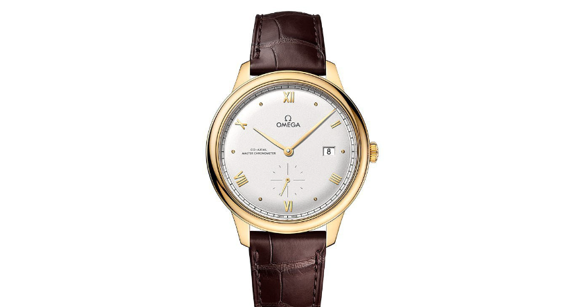 簡潔大方的白色盤面是符合商務又低調(diào)的顏色，和各種顏色的襯衫完美搭配