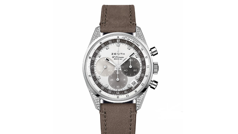 簡潔大方的白色盤面是符合商務又低調(diào)的顏色，和各種顏色的襯衫完美搭配